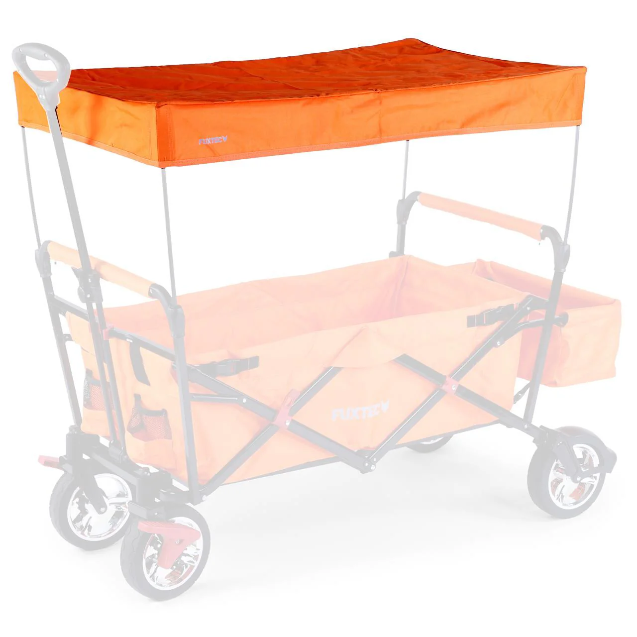 FUXTEC - Toit de rechange chariot orange Wild City Cruiser