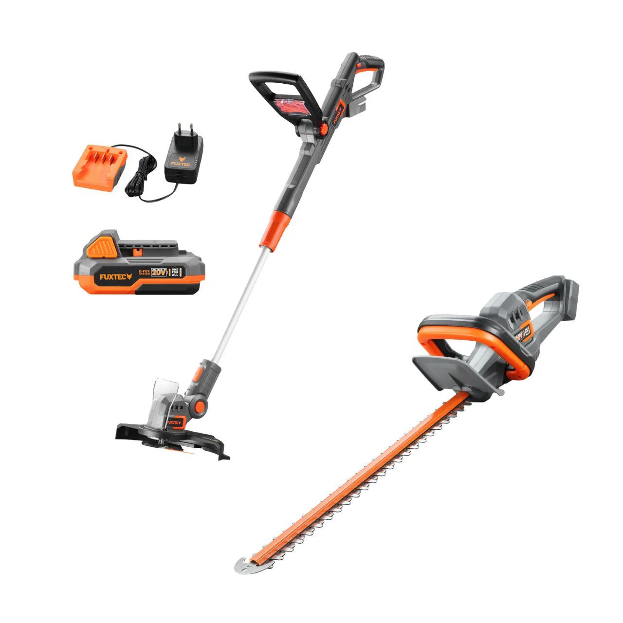 FUXTEC Kit de jardinage 20V FX-20VSET5