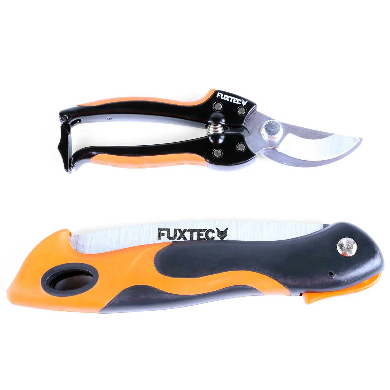 Lot de 2 sécateurs FUXTEC FX-HGW2 - sécateur et couteau-scie - Image 2