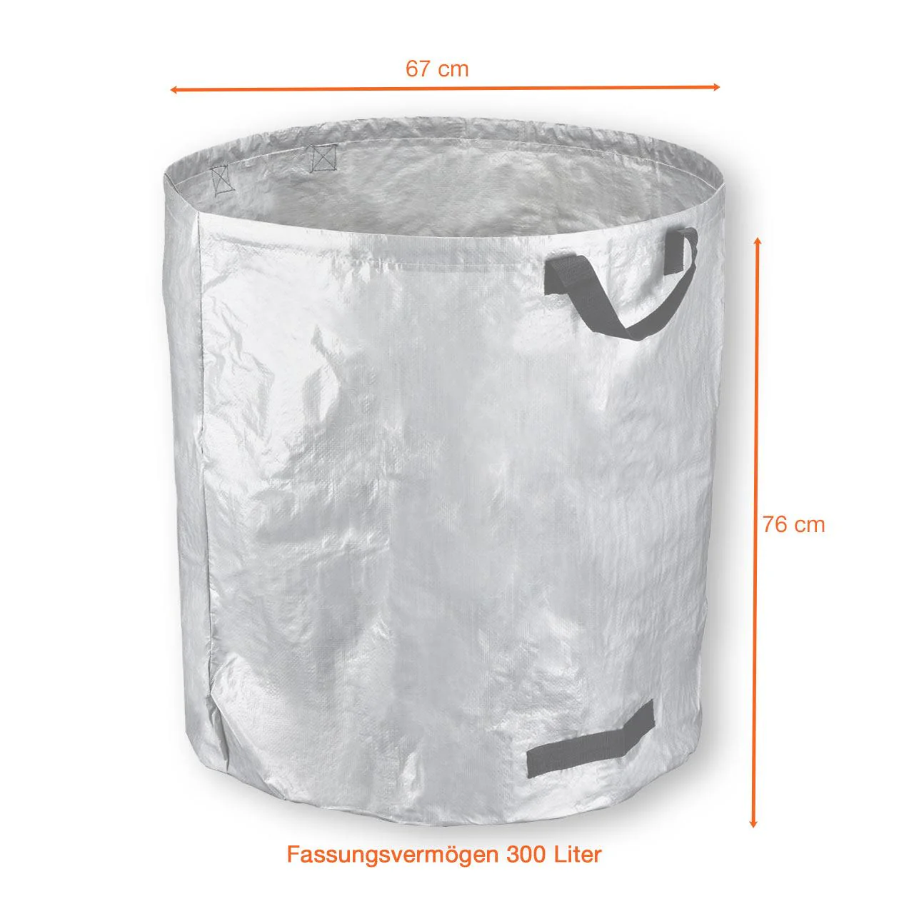 Lot de 5 sacs à déchets 300L FUXTEC FX-GB300 - Image 8