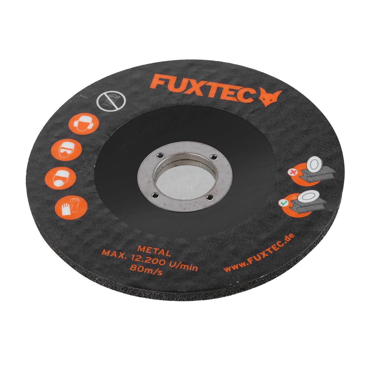 Meuleuse d'angle sans fil 20V FUXTEC FX-E1WS20 - set avec batterie 2Ah et chargeur 2,4A - Image 9