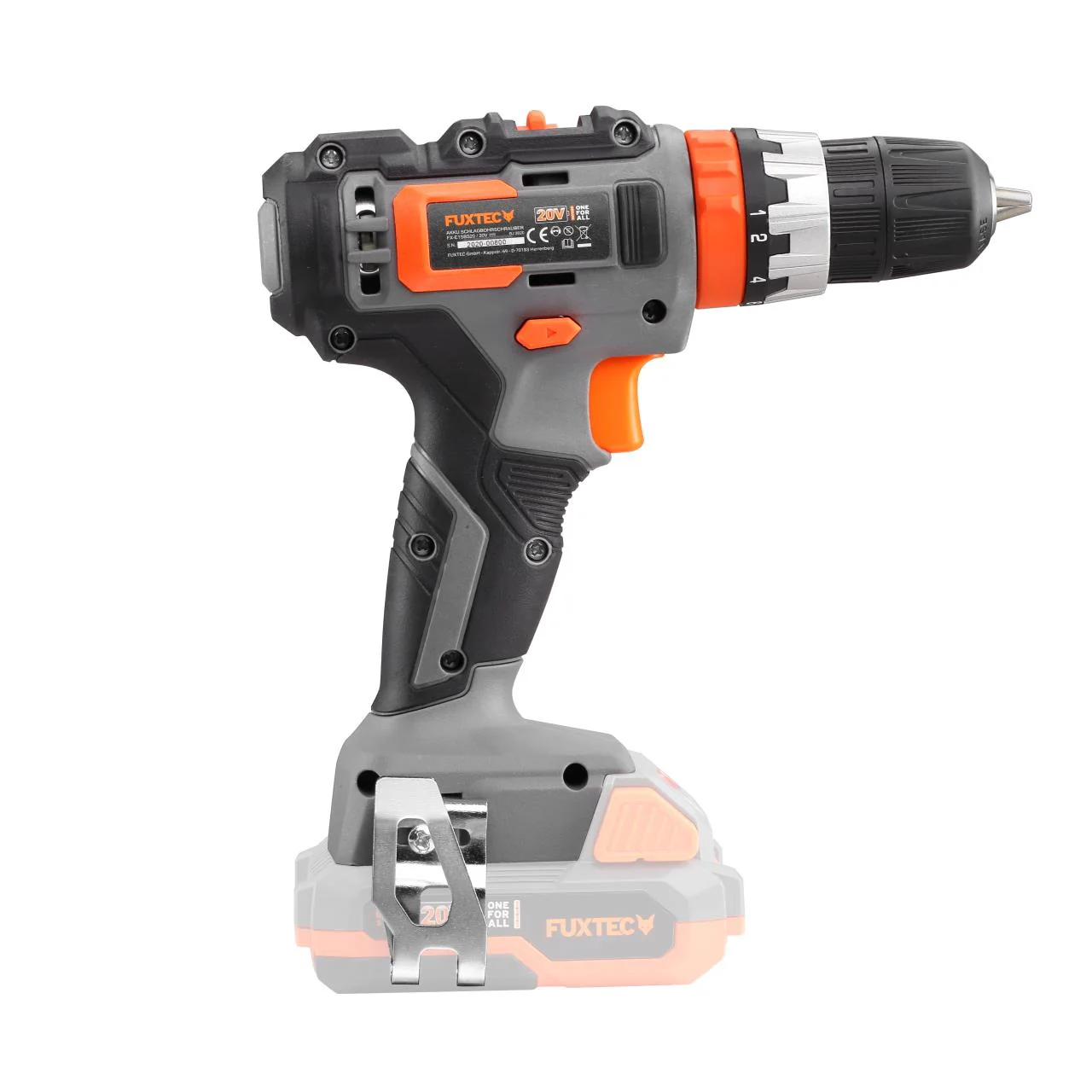 Perceuse-visseuse à percussion sans fil 20V FUXTEC FX-E1SBS20 - sans batterie ni chargeur - Image 3