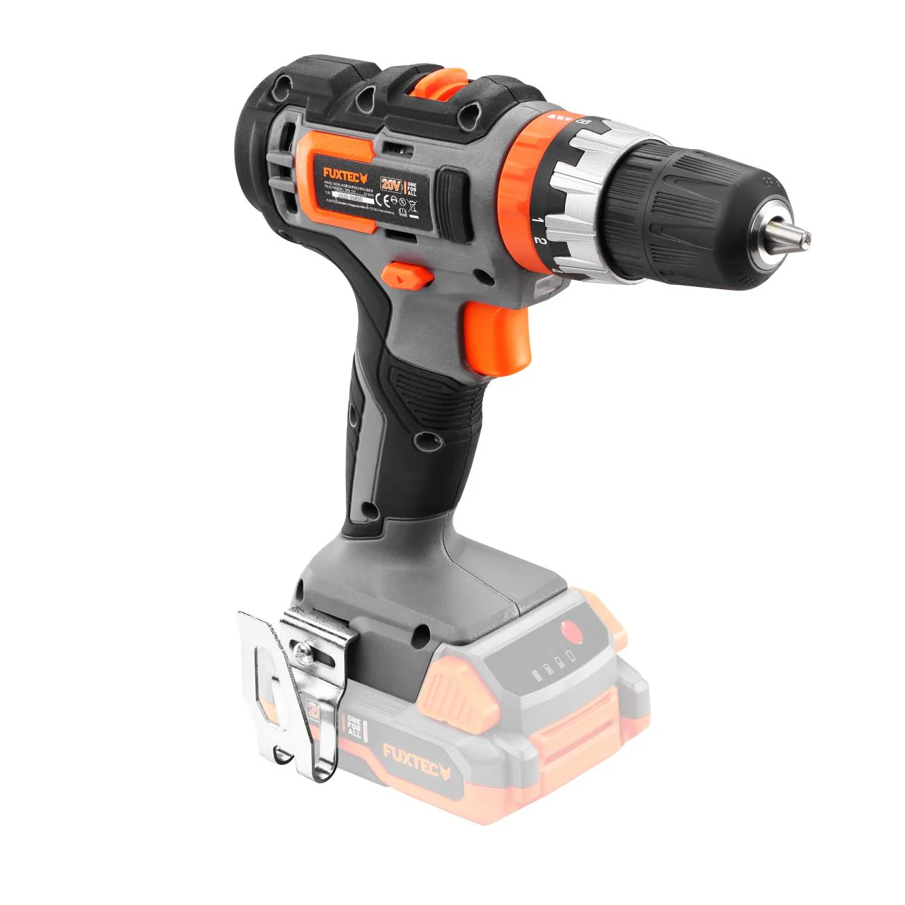 Perceuse-visseuse à percussion sans fil 20V FUXTEC FX-E1SBS20 - sans batterie ni chargeur - Image 4