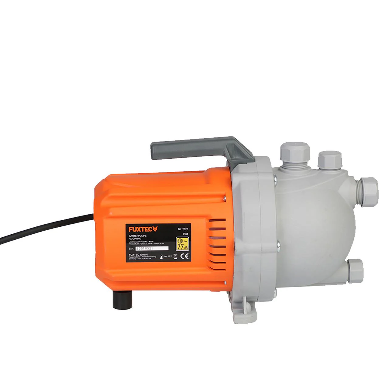 Pompe de surface électrique FUXTEC FX-GP1800 - Image 6