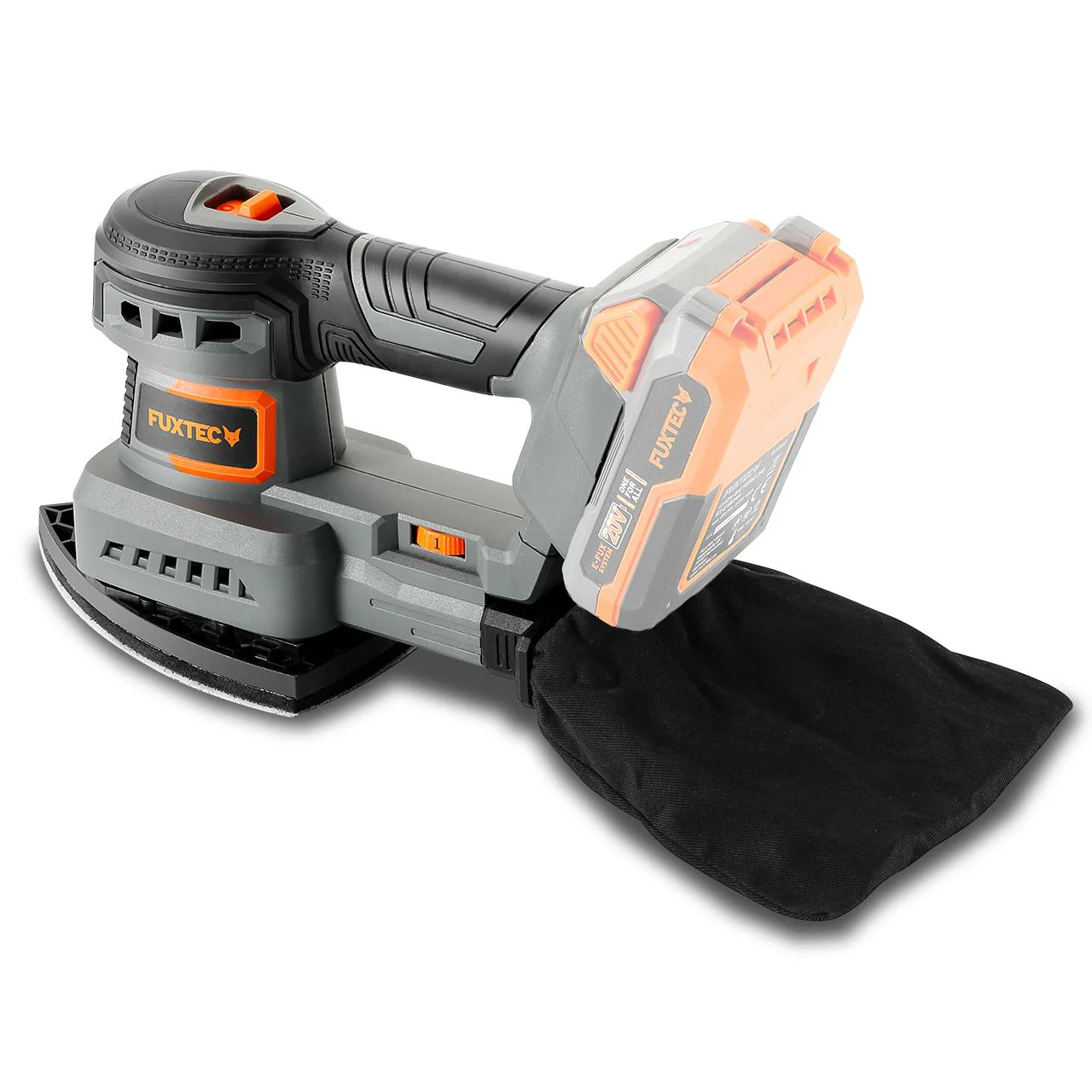 Ponceuse delta sans fil 20V FUXTEC FX-E1MS20 sans batterie, sans chargeur - Image 2