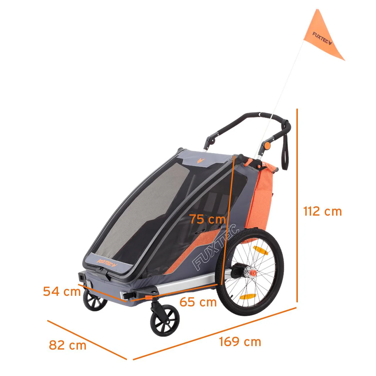 Remorque à vélo FUXTEC Sport Cruiser - Image 47