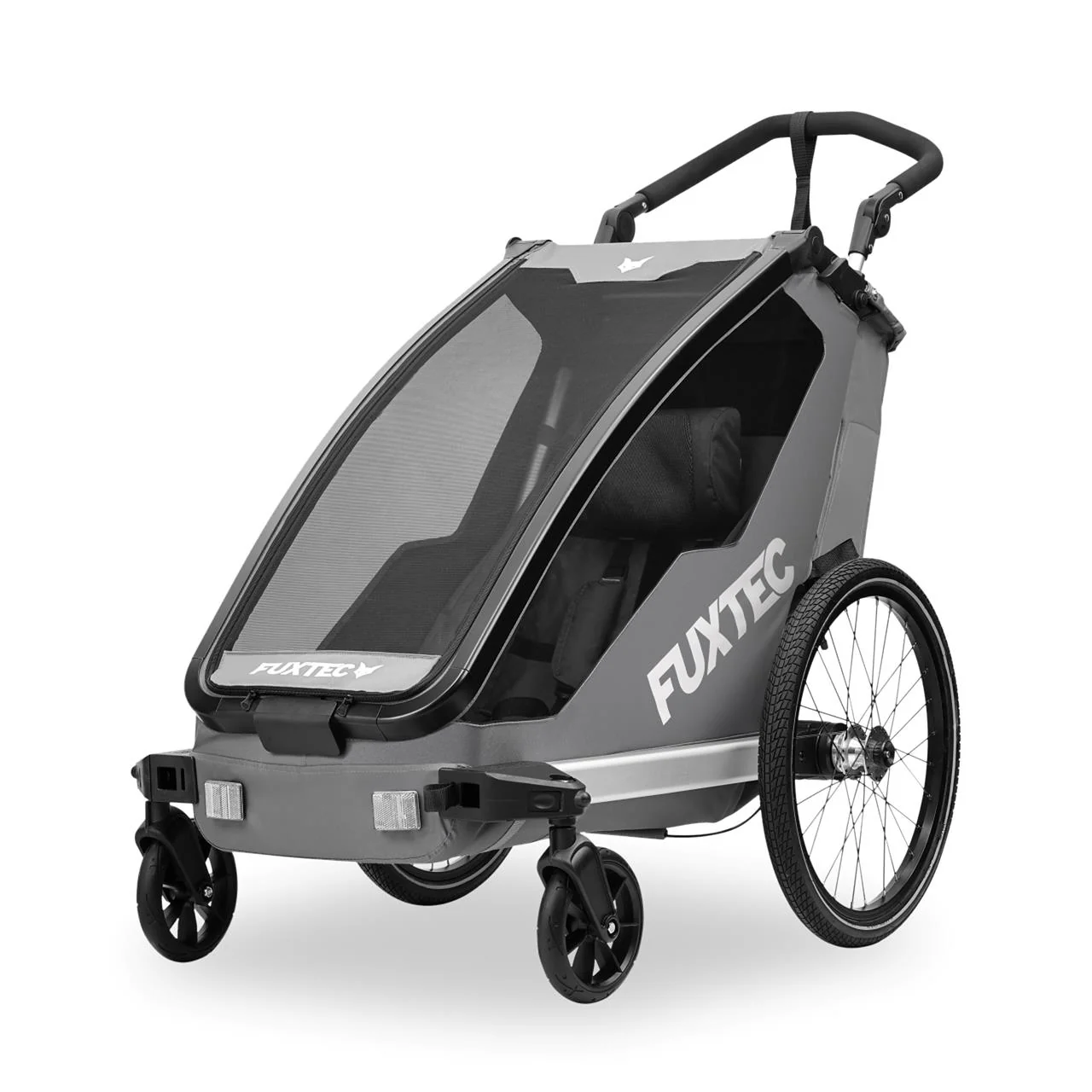 FUXTEC Remorque à vélo FX-FA1S/place unique - Image 3