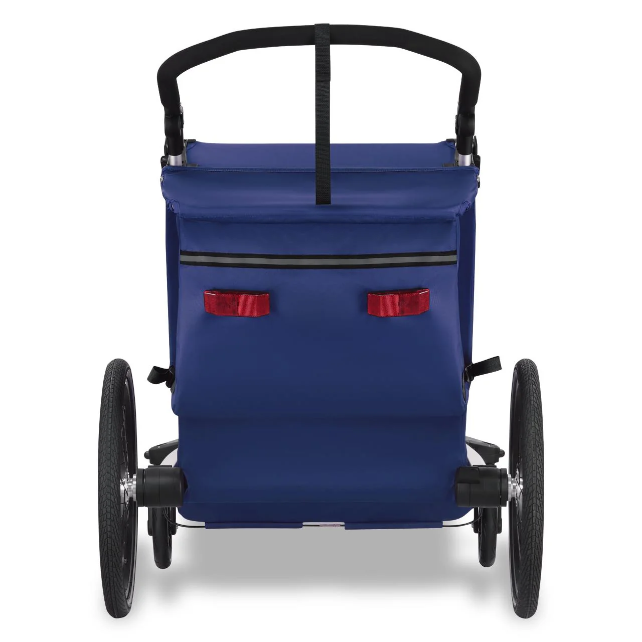 Remorque à vélo Sport Cruiser bleu avec roue avant Jogger incluse - Image 5