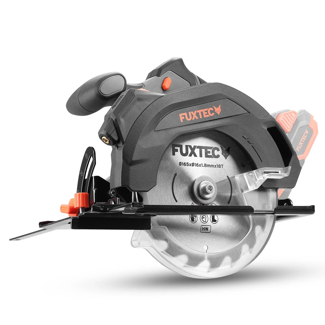 Scie circulaire portative batterie FUXTEC 20V FX-E1CS20 sans batterie ni chargeur - Image 2