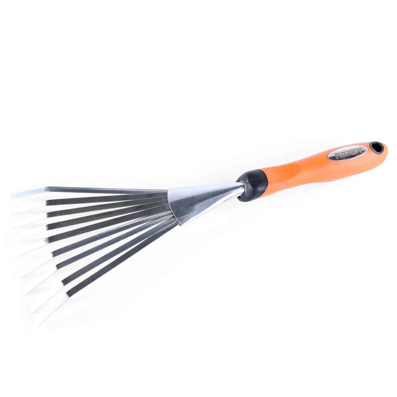 Set de 4 outils de jardin à main premium - grattoir joint, griffe 3 dents, râteau et pelle à main - Image 9