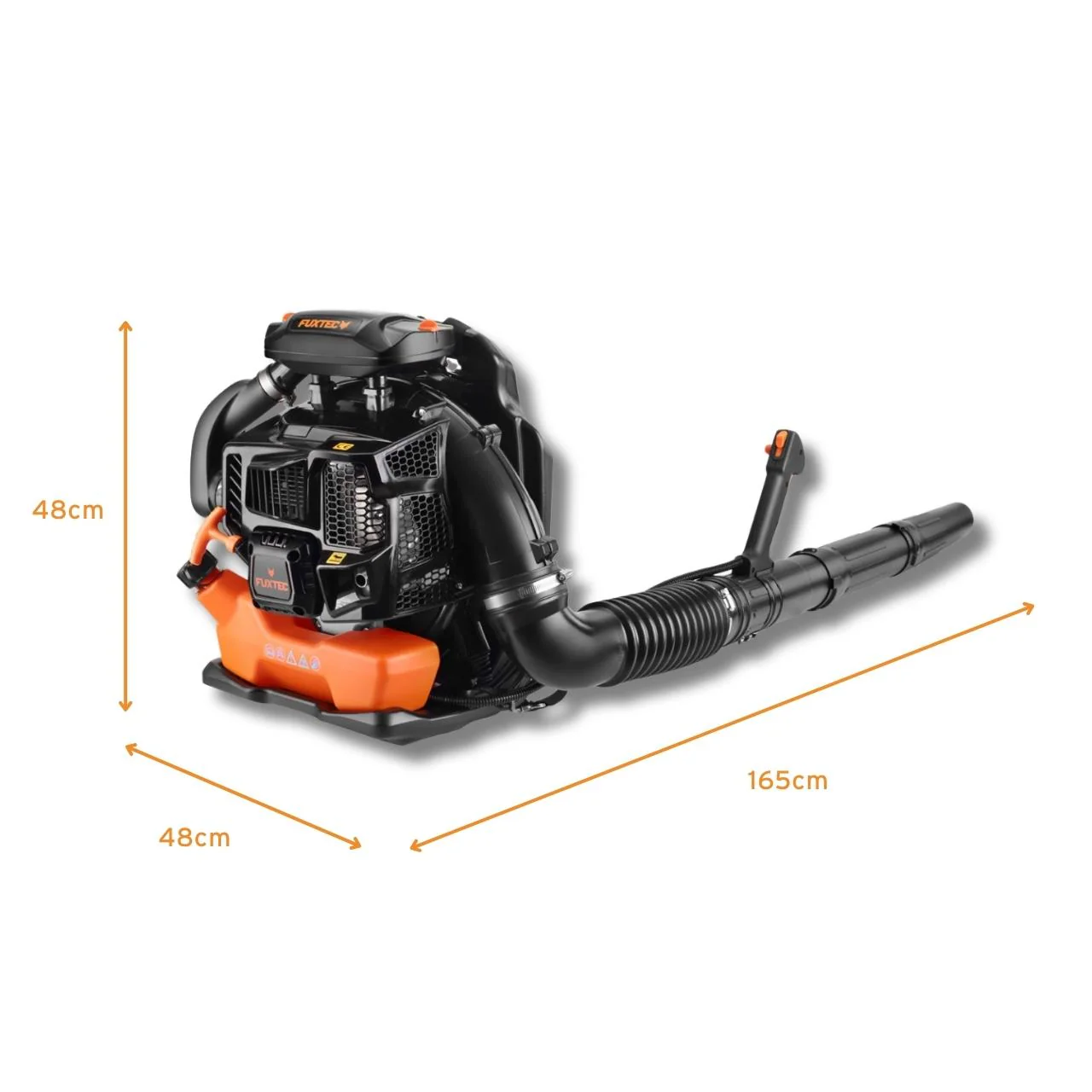 Souffleur thermique à dos professionnel FUXTEC FX-LBP165T - Image 8