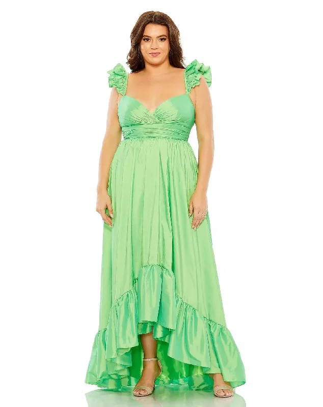 Mac Duggal 68526 Fabulouss Plus Size High Low Formal Dress