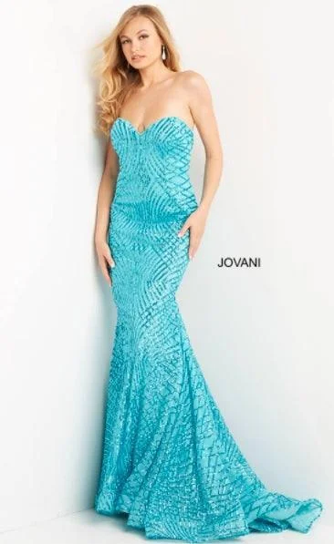 Jovani 06516 Strapless Long Mermaid Prom Dress Sale