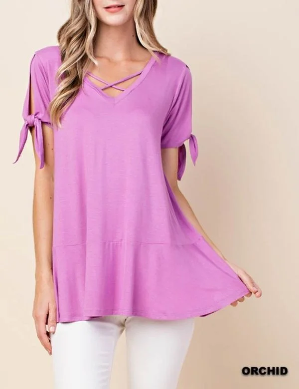 The Veronica - Women's Tunic in Orchid