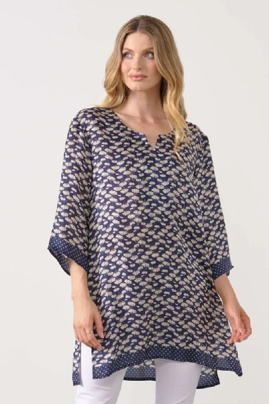 Ginko Leaf Tunic By Holmes & Fallon