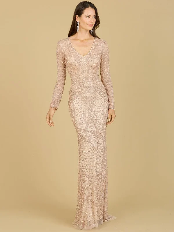 Lara Dresses 29215 Long Beaded Evening Gown