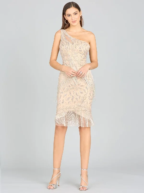 Lara Dresses 29140 One Shoulder Short Cocktail Dress