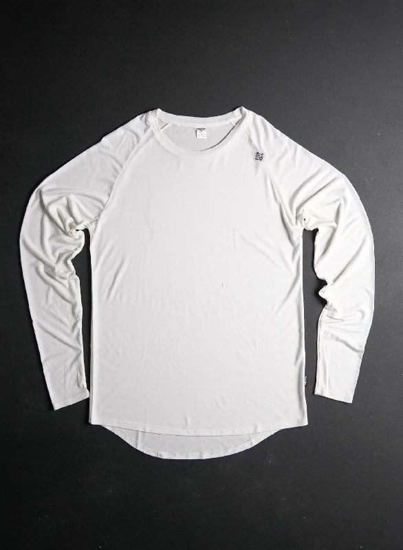 MOTO LONG SLEEVE - WHITE