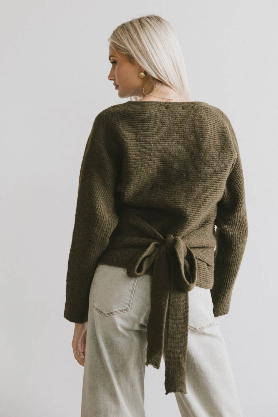 Azura Knit Sweater in Green