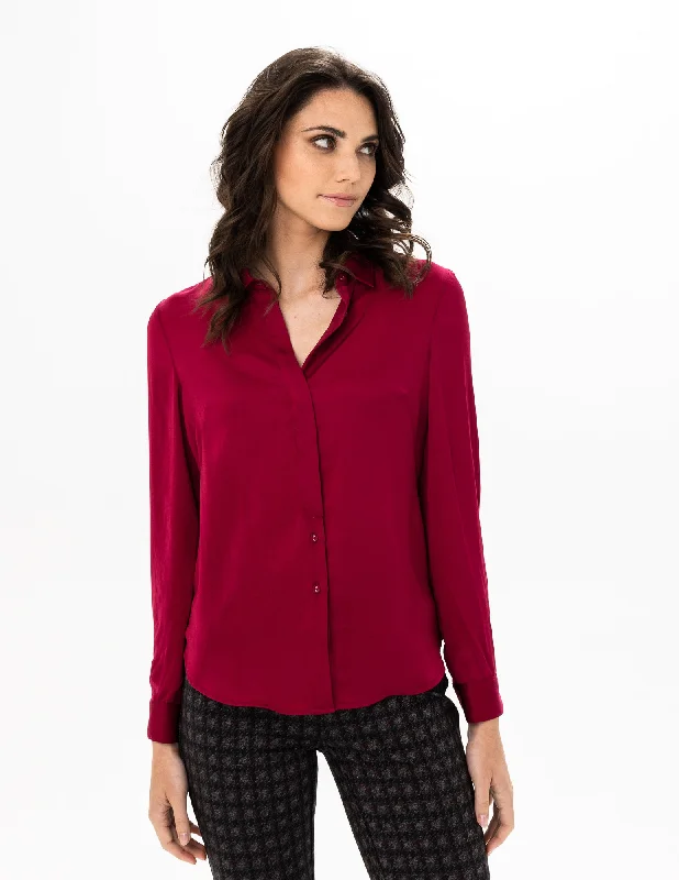 Long Sleeve Air Flow Blouse