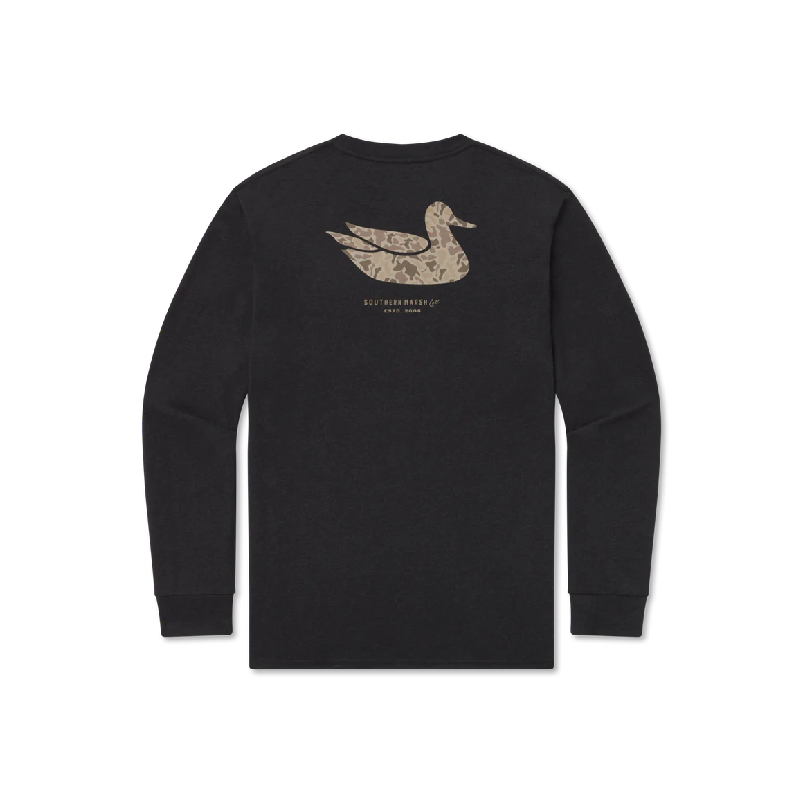 Southern Marsh Duck Originals Tee - Camo - Long Sleeve