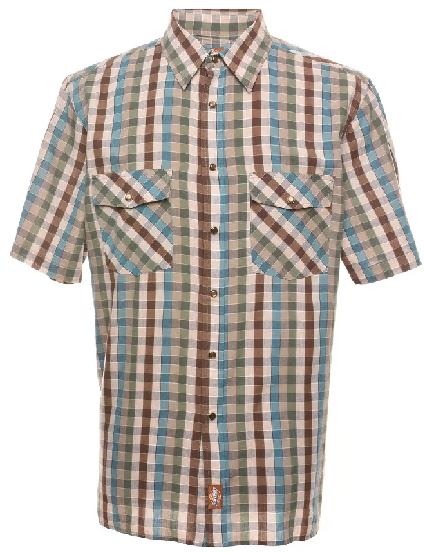 Dickies Multi-Colour Checked Shirt - L