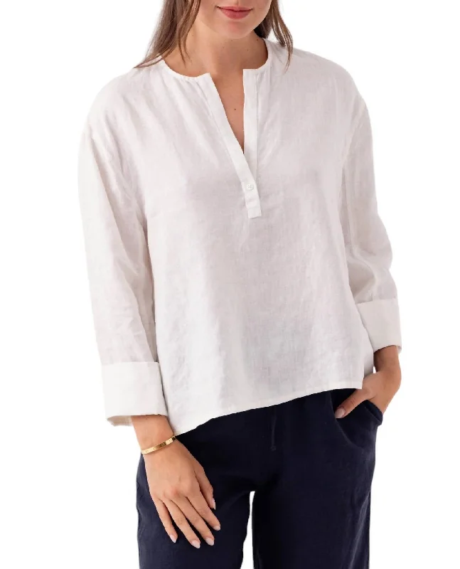 Levo Shirt In White