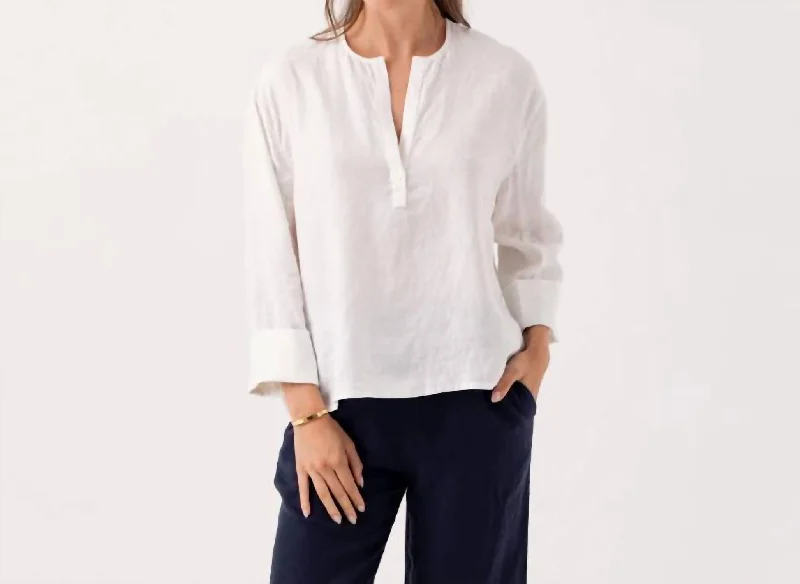 Levo Shirt In White