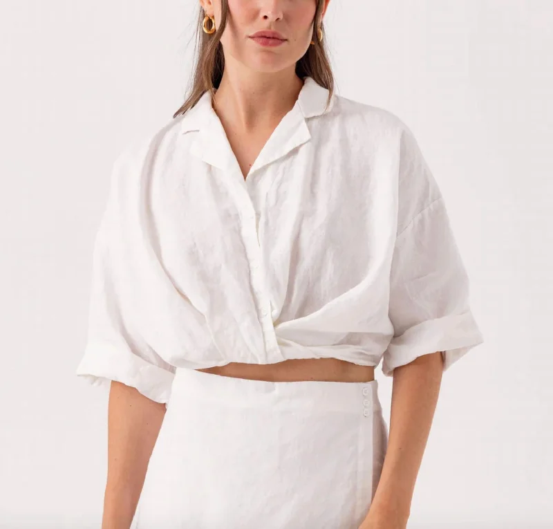 Tula Shirt In White