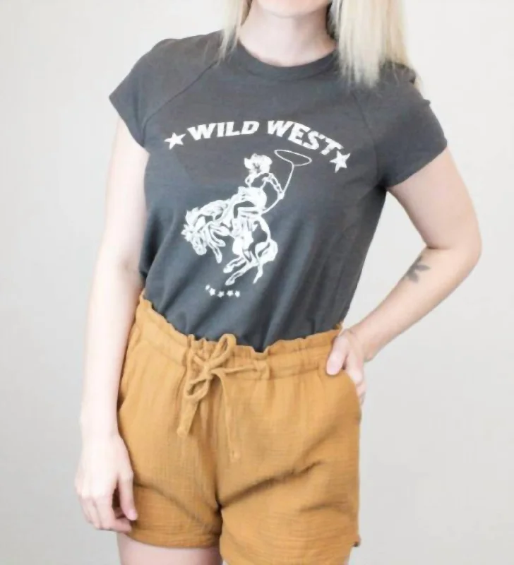 Wild West Shirt In Black