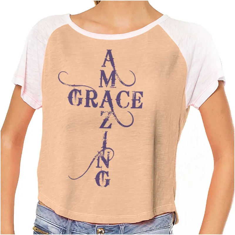 Amazing Grace Script Vintage T Shirts