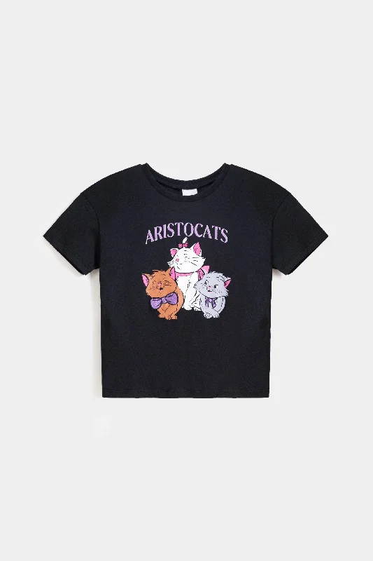 Relaxed Fit Aristo Cats Graphic T-Shirt