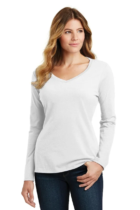 Port & Company - Women's Long Sleeve Fan Favorite V-Neck Tee