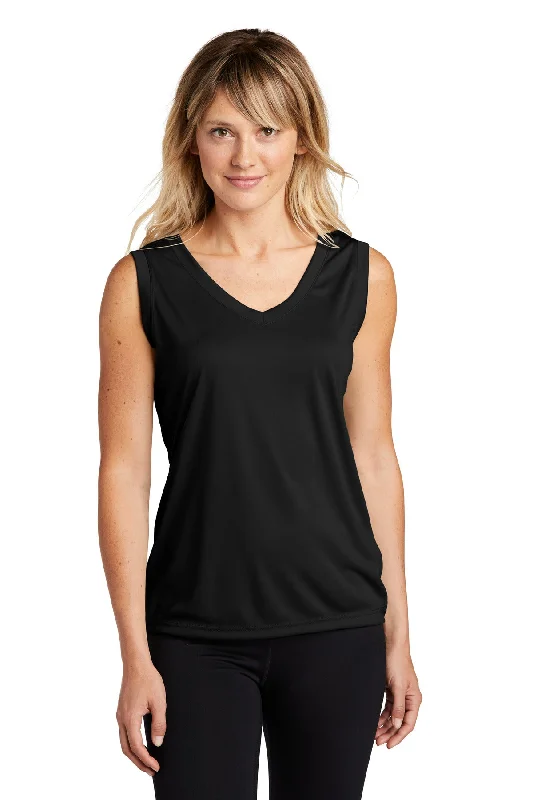 Sport-Tek Women's Sleeveless PosiCharge Competitor V-Neck Tee LST352