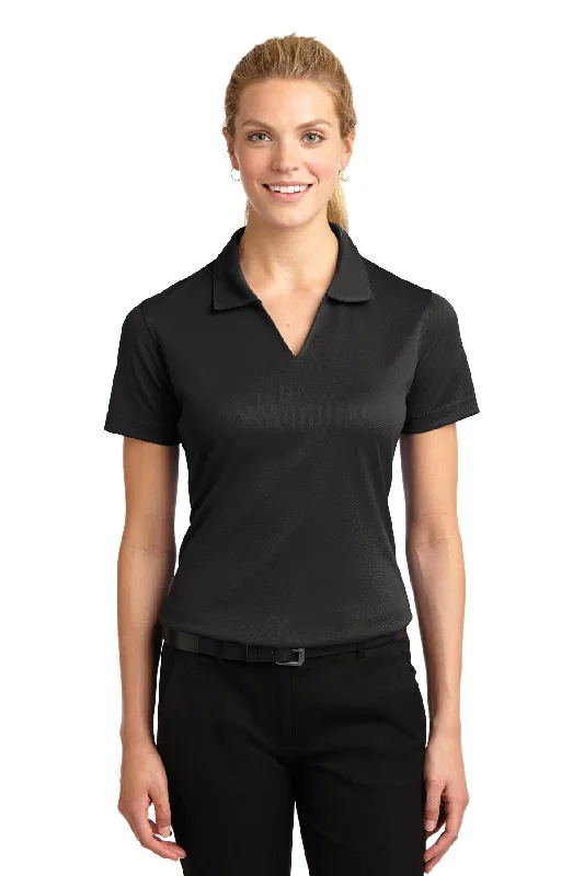 Sport-Tek Women's Dri-Mesh V-Neck Polo L469